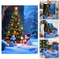 thumbnail image 1 of Cozy Festive Holiday Season Flannel Throw for Chilly Weather Comfort and Relaxation at Home, 1 of 6