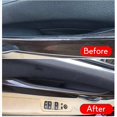 thumbnail image 4 of 4x for - 7 Series F02 2008-2014 Door Pull Handle Covers, Rear Door Handle Carrier Trim Cover Kit, Left+Right Rear,2 x Rear left handle cover 2 x Rear right handle cover,Black, 4 of 5