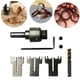thumbnail image 3 of Juego de fabricantes de anillos gruesos de madera, brocas de cuentas de madera de acero, herramientas de bricolaje para el hogar para hacer anillos y joyas de madera personalizados, 3 of 11