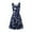 Yellow, variant on IROINNID A-Line Dress For Women Sleeveless Printed Skinny Tank Dress Long Dress V-Neck Knee-Length Dress