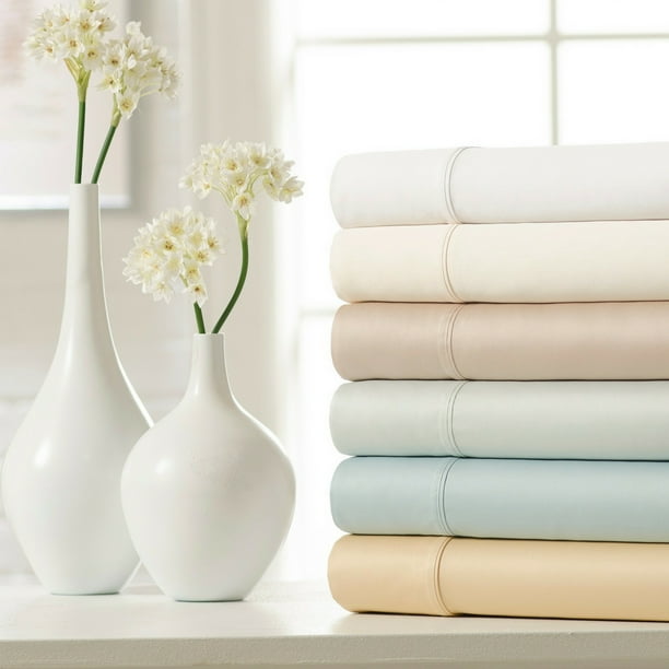 600-Thread Count 100% Cotton 6-Piece Sheet Set - Walmart.com - Walmart.com