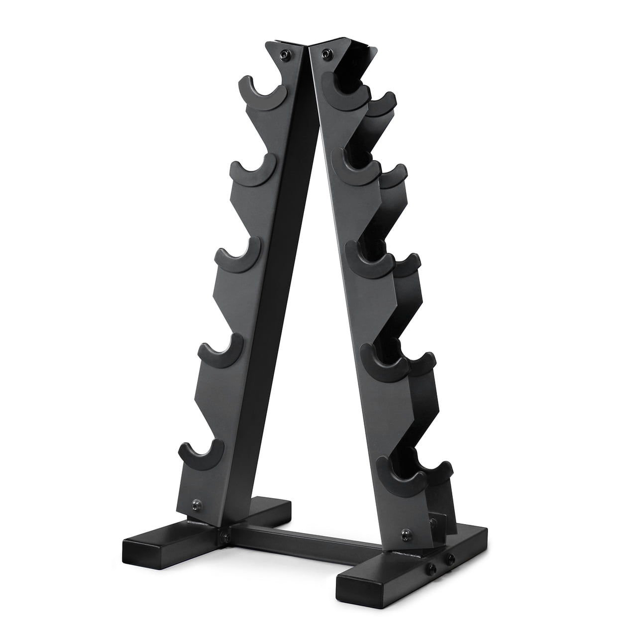 WF Athletic Supply Heavy Duty A-Frame Dumbbell Storage Rack, Steel Dumbbell Holder, Dumbbell Stand and Weight Racks for Home Gym Dumbbell Storage, Sizes Option Available