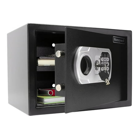Honeywell - 0.51 Cu. Ft. Security Safe with Electronic Lock - Black