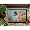 thumbnail image 3 of Carolines Treasures CK1241MAT Saint Bernard Spring Door Mat Indoor Rug or Outdoor Welcome Mat 18x27 Doormat  27"L x 18"W, 3 of 4