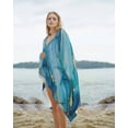 thumbnail image 2 of Modern Turquoise Beach Towels Oversized Super Absorbent, Abstract Teal Gold Marble Textured Lightweight Bath Towel Quick Dry Sets For Bathroom/Pool/Rv Camping/Beach Play/Gym Room/Picnic 35"x70", 2 of 8