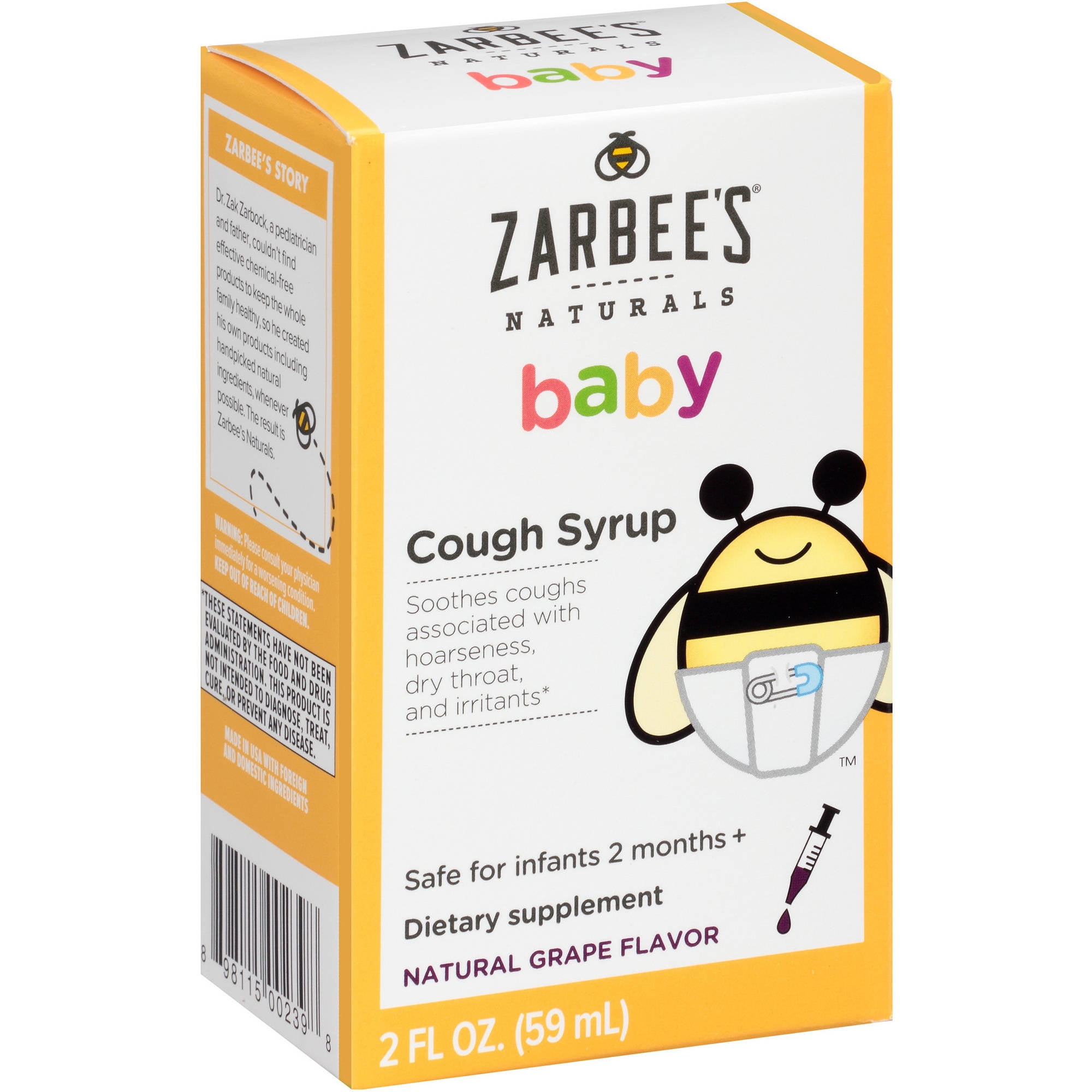 zarbee's baby cough syrup walmart