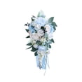 thumbnail image 2 of Ramo de Boda Macarena Flores Artificiales Cascada 25 cm x 52 cm, 2 of 8
