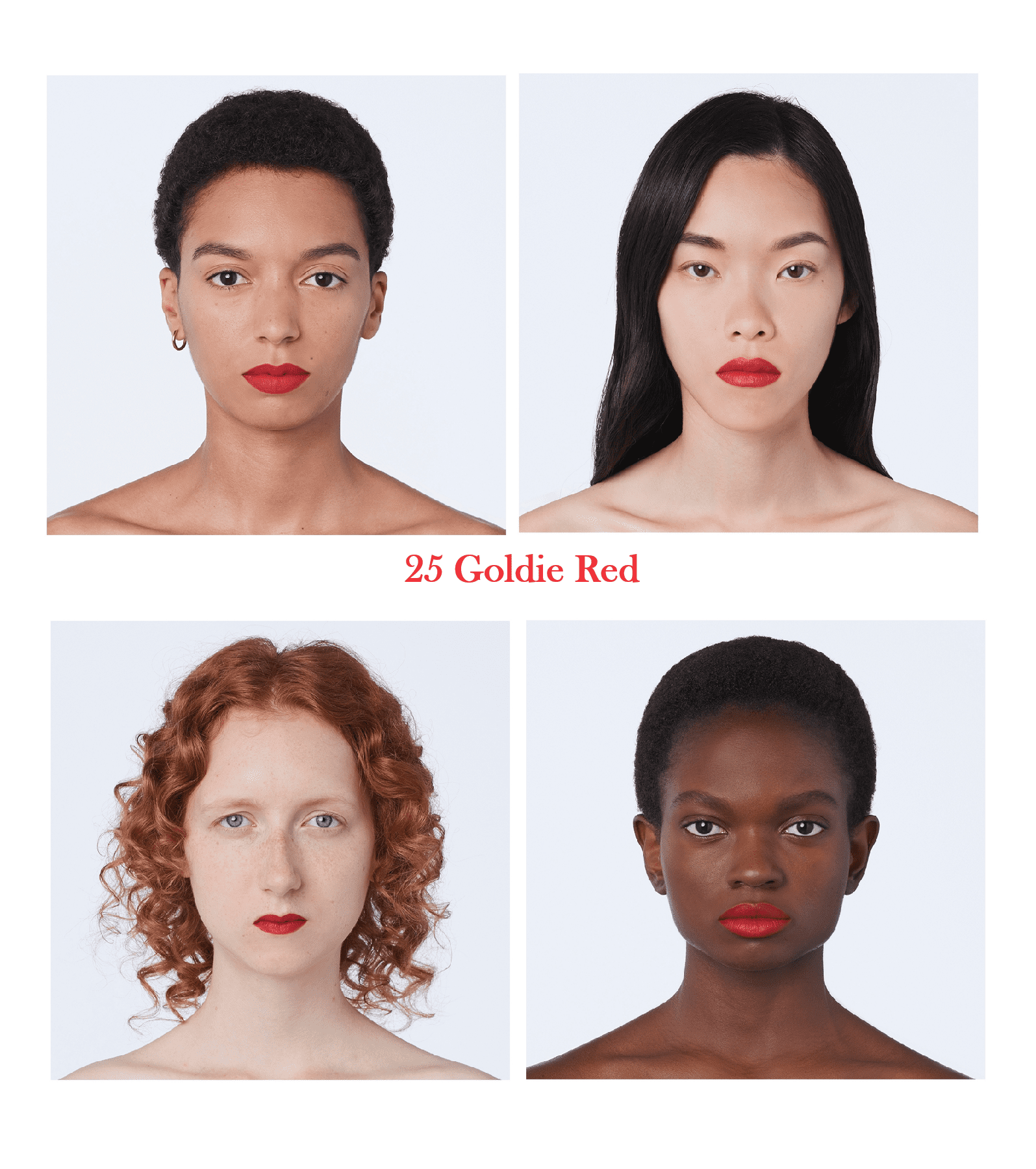 Gucci Rouge A Levres Mat Lip Colour - # 25 Goldie Red 3.5g/0.12oz -  Walmart.com
