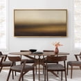 thumbnail image 4 of Large Framed Canvas Wall Art Brown Abstract Landscape Print for Modern Living Room Decoration - 60"x30" Natural Framed, 4 of 7