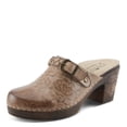 thumbnail image 2 of Spring Step L'Artiste Calliroe Open-Back Clogs | Hand-Painted Leather Slip-On with Floral Details, 2 of 9