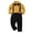 Yellow, variant on Qopobobo Toddler Suit Baby Boys Pants Sets,Toddler Gentleman Outfits, Long Sleeve Shirt Pants Bow Tie Suspenders Yellow,5-6 Years