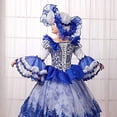 thumbnail image 3 of KEMAO Rococo Baroque Marie Antoinette Dresses 18th Century Renaissance Costumes Historical Period Dress Ball Gown, 3 of 5