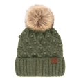 thumbnail image 5 of CC Crafted Pom Detail Beanie | Adult and Kid Sizes, 5 of 20