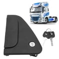 thumbnail image 1 of Car Outside Door Handle, Outer Door Handle Outside Exterior Front Door Handles with 2 Keys Replacement For Daf Cf65 Cf75 Cf85, 1 of 8