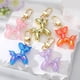 thumbnail image 2 of 1 unidad de llaveros de pareja de animales de dibujos animados Kawaii ostentosos para mujeres y hombres, nuevo bolso colorido para mascotas, soporte para coche, caja de Airpods, joyería Dengxun unisex, 2 of 2