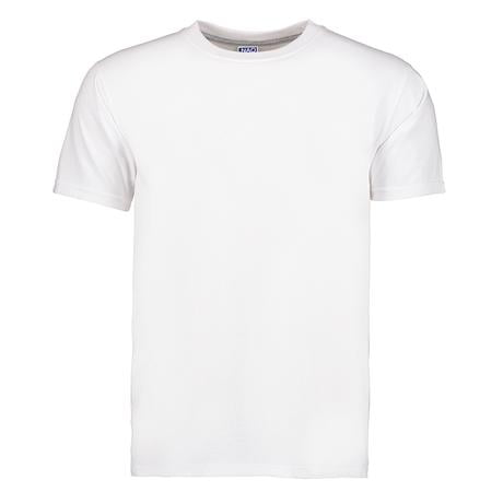 Playera NAO Cuello Redondo 100% algodón Blanco Talla Grande