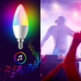 thumbnail image 3 of Smart Candle Holder Led Bulb Wifi Bluetooth Chandelier Bulb, 3 of 5