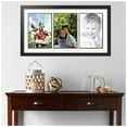 thumbnail image 2 of ArtToFrames Collage Photo Picture Frame with 3 - 8x12 Openings, Framed in Black with Chantilly and Black Mats (CDM-3926-65), 2 of 8