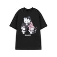 thumbnail image 3 of Hello Kitty Womens Black Short Sleeved T-Shirt, 3 of 5