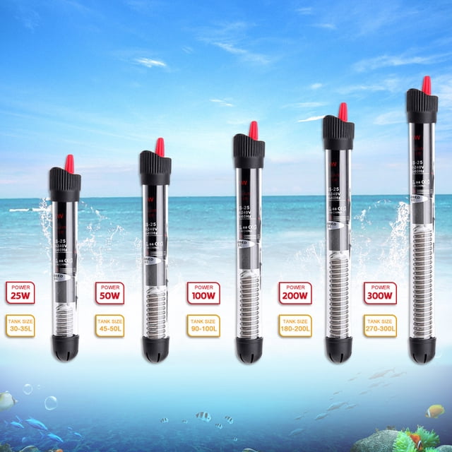 Volkmi Fish tank heating rod aquarium automatic constant temperature heating rod turtle heating rod constant temperature rod European regulation US regulation US regulation 200W (110V)