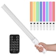 thumbnail image 1 of Lámpara de fotografía Andoer D3 Handheld RGB Light Tube LED Video Light Wand 2500K-9900K Regulable 21 Efectos de escena de iluminación Batería incorporada con pantalla LCD Control remoto para Vlog Liv Andoer Lámpara de fotografía, 1 of 7