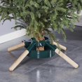 thumbnail image 1 of Soporte para árbol de Navidad Blissun Green para árboles reales de hasta 8 pies, 1 of 8
