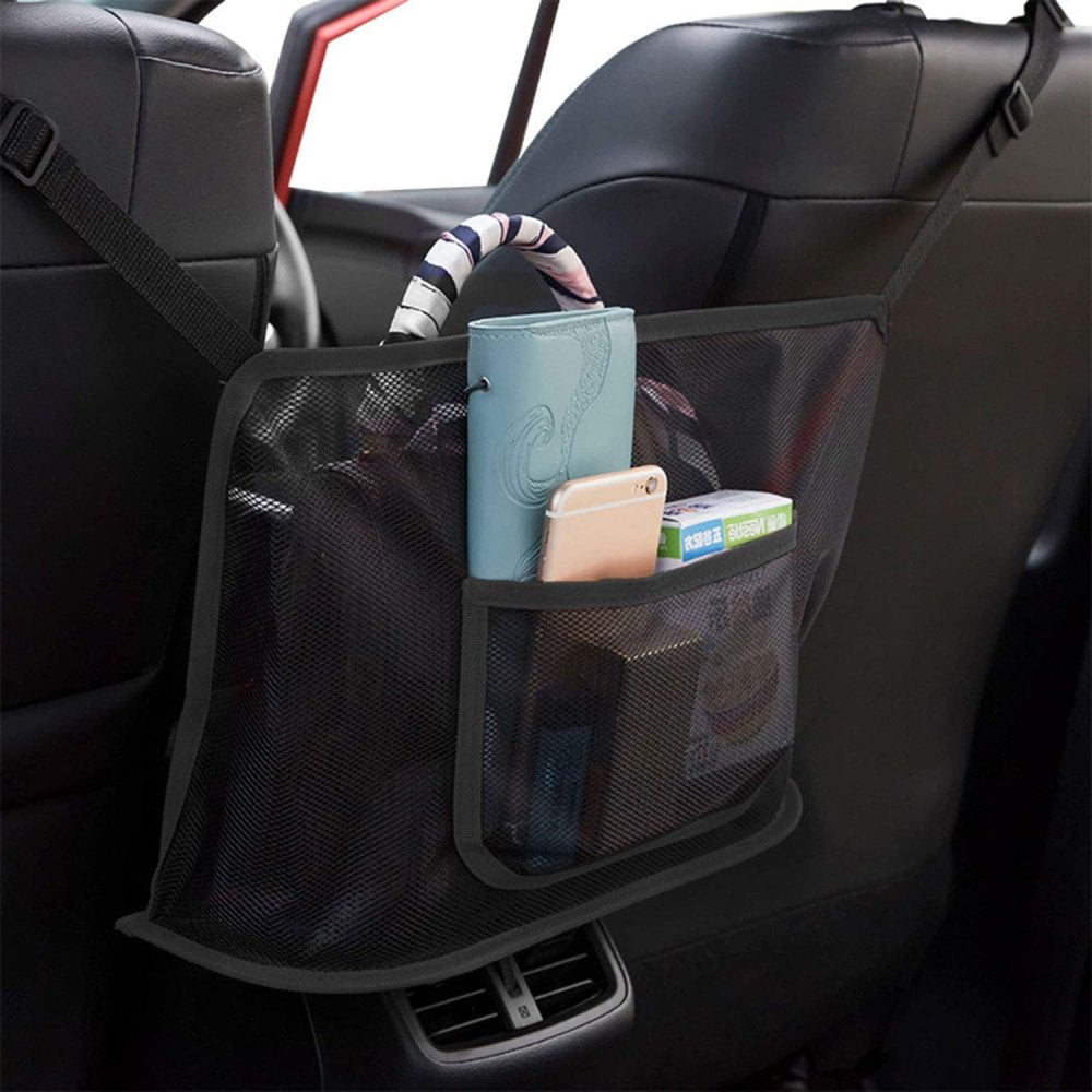GRNSHTS Car Net Pocket Handbag Holder 