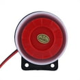 thumbnail image 1 of Alarming Horn, 12V DC  Wired Mini Alarm Horn Home Security 110 DB Sound Alarming System, 1 of 8