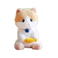 thumbnail image 2 of Cojín de de peluche de 10 pulgadas, decoración de habitación, juguete para dormir, muñeco de Animal, almohada de tiro de dibujos animados para marrón Hugo Animales de peluche de gato, 2 of 10