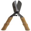 Flexrake FLX427 Forged 8-3/4-Inch Serrated Hedge Shear with Hickory Handle