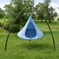 thumbnail image 2 of Vivere Polyester/Cotton Single Cacoon Hanging Chair, 2 of 6