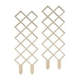 thumbnail image 5 of SunniMix 2 Pieces Garden Plant Pot Trellis Climbing Plants Trellis for Climbing Vines Rhombic, 5 of 8