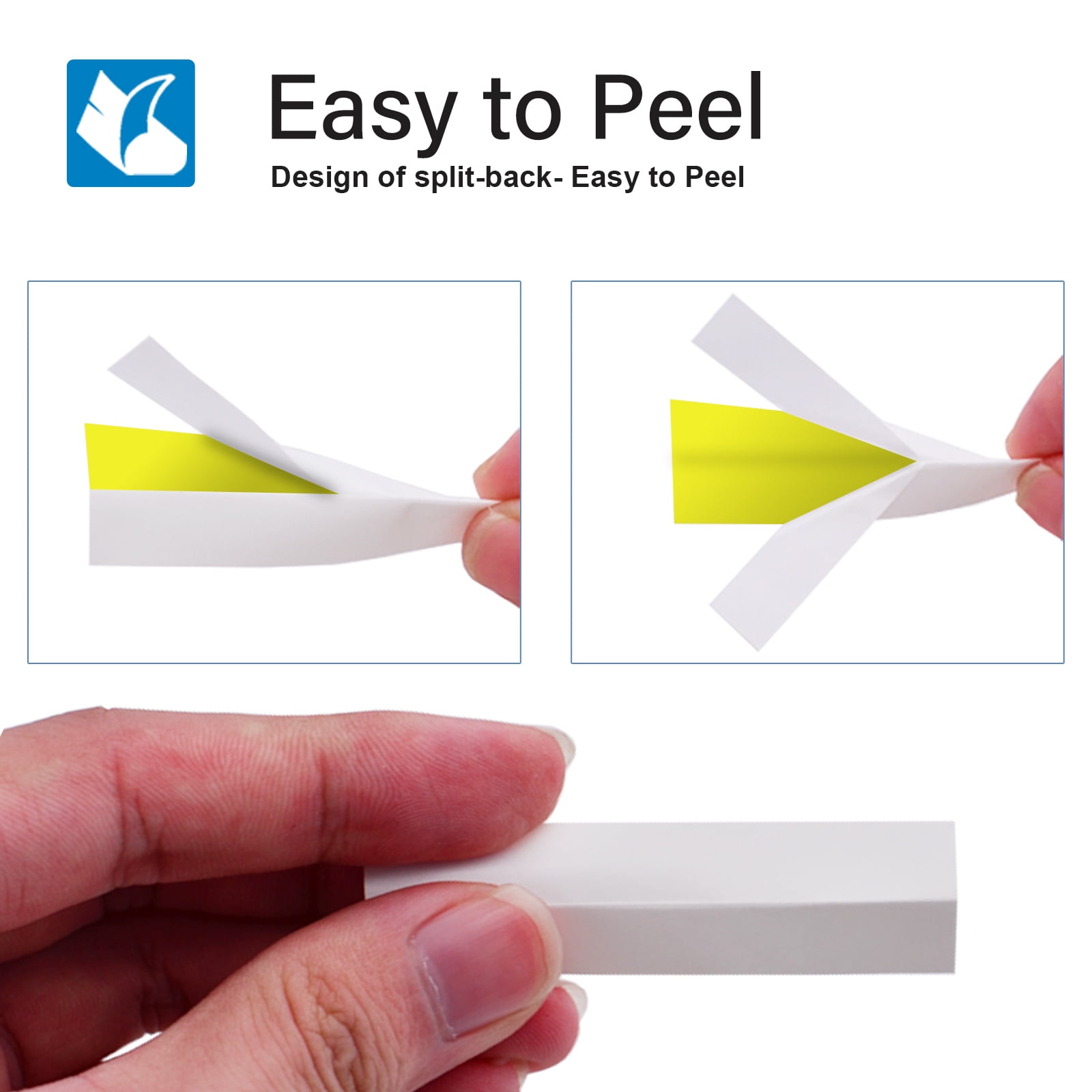 NineLeaf 8 Pack Compatible for Brother P-Touch Black on Yellow TZe TZ Label Maker Tape TZe-S631 TZ-S631 12mm 0.47'' Extra Strength Laminated Label Tape