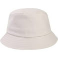thumbnail image 6 of CoCopeaunts Pink Bucket Hat for Women Solid Color Unisext Fashion Fisherman Hat Men Outdoor Leisure Summer Sunshade Caps, 6 of 8