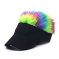 thumbnail image 1 of SHAR 1 Baseball Cap Outdoor Sports Cap Hip Hop Hat - Black + Multi, 1 of 5