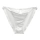 thumbnail image 1 of Ropa interior femenina con lazo francés y abertura - Satén sin costuras de cintura baja, tallas M-XL con cintura/longitud - Diseño de braguitas triangulares con botones, 1 of 3