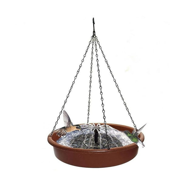 Fuente De Agua Para Pájaros Con Jaula Solar, 32 | Meses sin interés