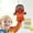 Orange, variant on Family Hand Puppets 12 Inch Plush Hand Puppet Toys with Removable Mouth for Kids Storytelling Imaginative Pretend Play Teaching Preschool,Black,28 cm