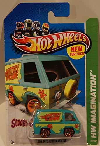 Hot Wheels 2012 nouveaux modèles Scooby Doo Mystery Machine #38/50 #38/247 Lot de 5 