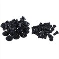 thumbnail image 3 of 30x 8mm Auto Clips Fit For Front Push-Type Retainer Clips Black, 3 of 5