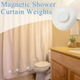 thumbnail image 2 of CHUANK 18 Pcs Aimants de Douche pour Doublure de Rideau Magnétique Poids de Rideau de Douche Aimants Poids de Rideau de Douche Poids de Fond pour Rideaux Extérieurs Drapeau Nappe, 2 of 7