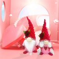 thumbnail image 5 of 1 pieza de gnomo del día de San Valentín Adornos de peluche Sr. y Sra. Escandinavos para el adorno de mesa del día de San Valentín B, 5 of 5