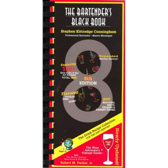 Pre-Owned The Bartender's Black Book (Paperback) 1891267310 9781891267314