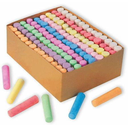 Download Color Splash! Giant Box of Sidewalk Chalk, Box of 126 - Walmart.com