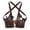 Brown, variant on Double Shoulder Armpit Bag for Men, Anti-Theft Underarm Shoulder Bag with Adjustable Strap, Hidden Phone Wallet Pocket for Travel & Daily Commute,Black