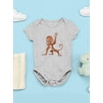 thumbnail image 3 of A Happy Monkey Bodysuit Infant -Image by Shutterstock,  24 Months, 3 of 4