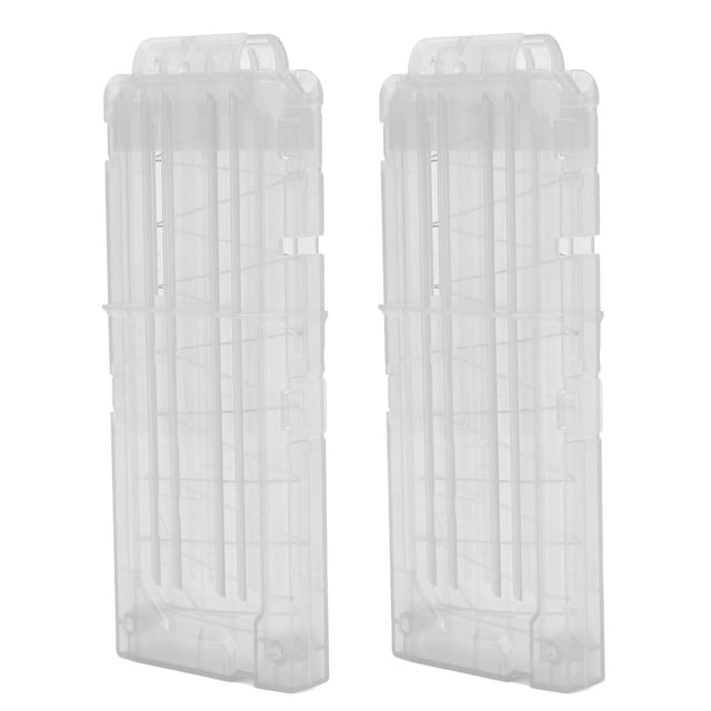 Clips de 12 dardos para revistas suaves, soporte de cartucho para N STRIKE ELITE, accesorios de juguete de tiro de plástico, 2 uds.