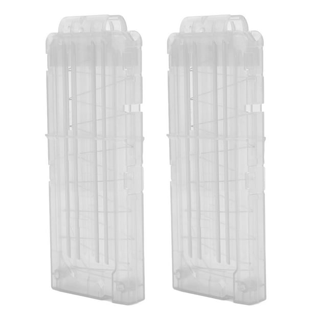 Clips de 12 dardos para revistas suaves, soporte de cartucho para N STRIKE ELITE, accesorios de juguete de tiro de plástico, 2 uds.