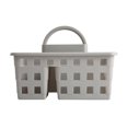 thumbnail image 2 of Mainstays Plastic Caddy Craft and Hobby Organizer Basket Gray, 2 of 9