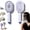 Purple, variant on Electric Steam Brush for Hair, Electric Spray Air Cushion Comb, Detangling Steam Brush for Hair, Portable Cordless Rechargeable Red Light Brushs with Detangling Comb, Anti-Static (Purple)